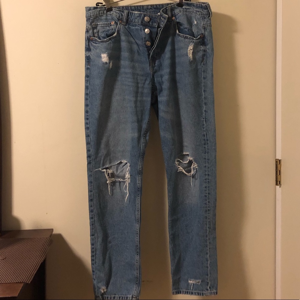 Boyfriend low jeans